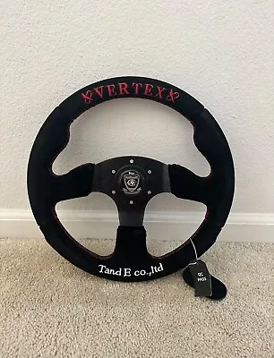 330mm Dish Steering Wheel - Fit 6 Hole Hub Like Vertex Nardi NRG Grip • $184.99