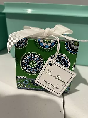 Vera Bradley Take Note Cube New Free Shipping • $15.95