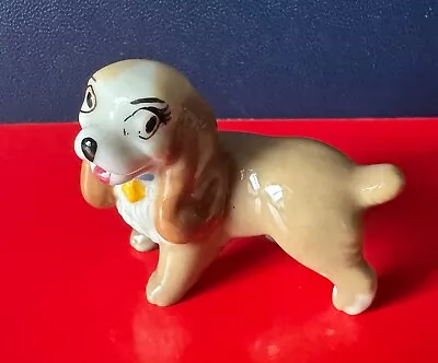 WADE Whimsies Lady And The Tramp Female Dog Figure From 1950s Hat Box Series • £20