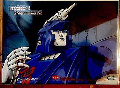 Transformers Classic Collectable Cel Color Film DEVCON Rhinomation Rhino 5x7 In. • $34.95