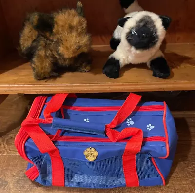 My Twinn PETS LOT - Posable Terrier Dog & Siamese Cat W/ Carrier Stuffed Plush • $34.99