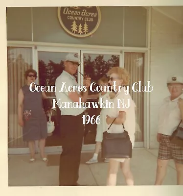 Color Photo Ocean Acres Country Club Manahawkin New Jersey - 1966 • $2