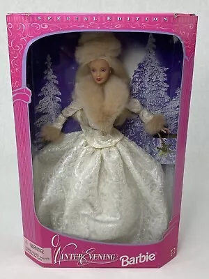 NIB Special Edition Winter Evening Barbie 1998 • $40