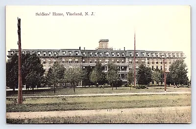 Postcard Soldier's Home Vineland New Jersey Unposted • $4.75