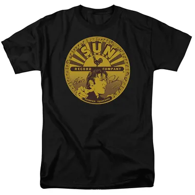 $34.99 • Buy Sun Records  Elvis Full Sun Label  T-Shirt -Standard, Slim Fit, Big & Tall-to 6X