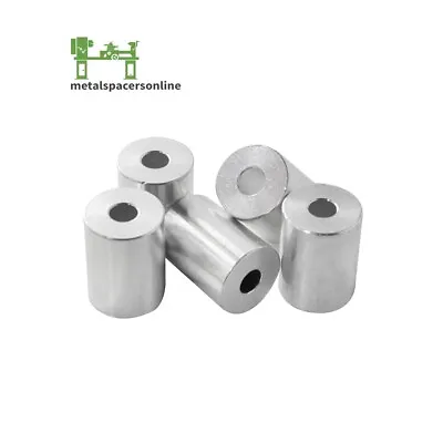 New Aluminum Spacer Bushing 3/4  OD X 1/4  ID--Fits M6 Or 1/4  Bolts • $13.28