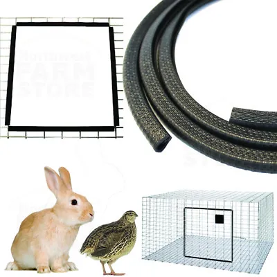 Rabbit Quails Door Trim Guards Indoor Outdoor Wire Cages 5/10/25/50 Feet Rolls • $14.95