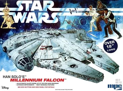 MPC 1:72 Star Wars: A New Hope Millennium Falcon #R2MPC953 • $94.92