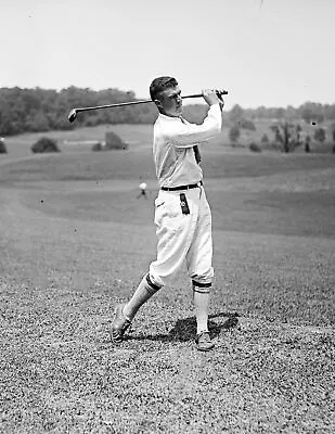 1921 Emmett French Playing Golf Vintage Old Photo 8.5  X 11  Reprint • $13.58