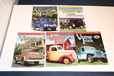 Vintage Truck Magazine Lot - 2010 - Five  Issues • $10.99