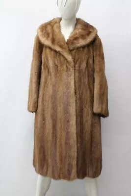 Excellent Canadian Pastel Mink Fur Coat Jacket Women Woman Size 8 M New Lining! • $395