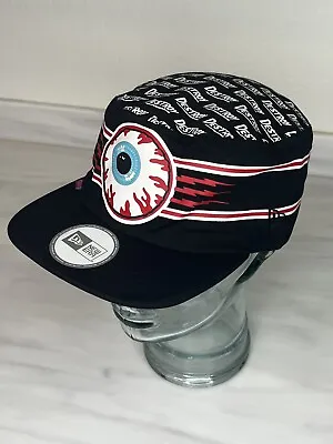 Rare New Era Fitted Mishka Keep Watch K.W. Destroy Painters 80’s Skaters Black • $87.50