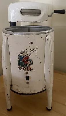 Vintage Toy Washing Machine “The Princess” Metal Wringer Doll Furniture 1940’s • $53