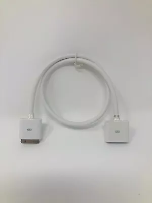 NEW 30 Pin 1.6ft White Dock Extender Extension Cable For IPhone/iPad(3288) • $8.49