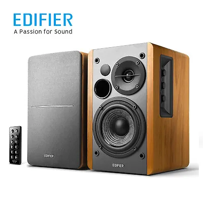 Edifier R1280DB 2.0 Bluetooth Speakers Bookshelf Bass Wireless Remote RCA/AUX AU • $135.99