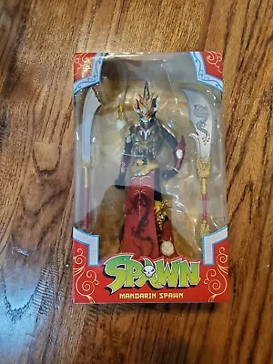 McFarlane Toys Mandarin Spawn Action  Figure- Red. 22 Moving Parts And 2 Weapons • $15