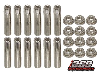 Sbm Header Stud Kit Bolts Stainless Steel Small Block Mopar 5/16 273 318 340 360 • $18.99