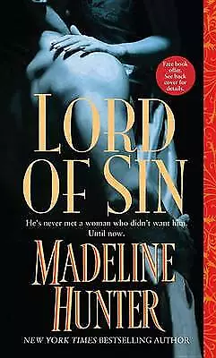 Lord Of Sin By Madeline Hunter (Paperback 2005) • £5