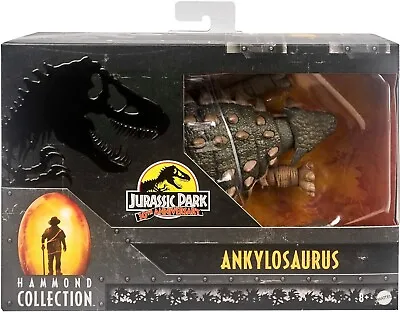 Jurassic Park 30th Hammond Collection Ankylosaurus Action Figure New Toy Gift 8+ • $45