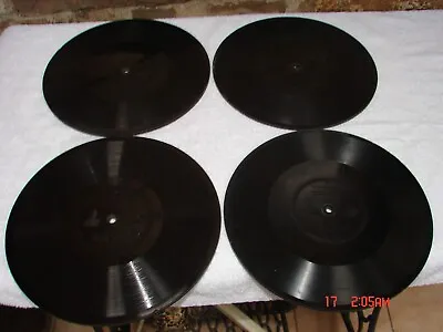 4 Antique Edison Diamond Disc Thick Records - Lot 211 - SEE PHOTOS FOR TITLES • $12.99