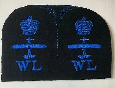 £17.33 • Buy WRNS Womens Royal Naval Service Aircraft Weapons Electrical Badge Uncut Pair