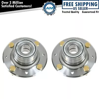 Rear Wheel Hub & Bearing 4 Lug Pair For 00-04 Volvo V40 S40 • $45.83