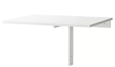 IKEA Norberg Drop-Leaf Table White Used Good Condition • £10