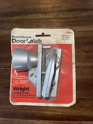 Wright Vk777x7 Locking Storm & Screen Door Latch USA! NOS Vintage • $19.99