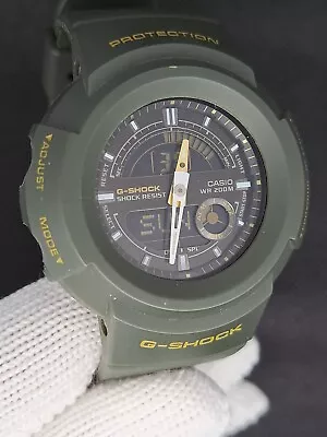 RARE Military Army Green Aw-582  VINTAGE  G-Shock Limited Edition Digana Watch • $99