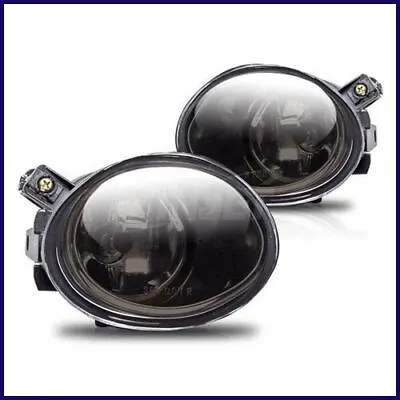 2001-2003 Bmw E39 Oem Replacement Smoked Fog Lights Lamps M5 Mtech Front Bumper • $44.92