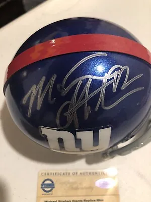Michael Strahan New York Giants Signed Mini Helmet Steiner NO CASE • $139.99