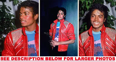 MICHAEL JACKSON 1984 BEATiT ONTHETOWN 3xRARE8x10 PHOTOS • $23.97