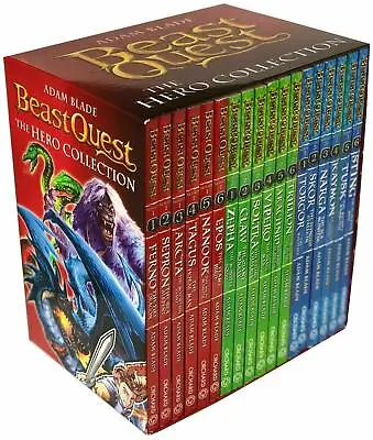 Beast Quest The Battle Collection 18 Books Series 1 - 3 Box Set By Adam Blade    • £23.25