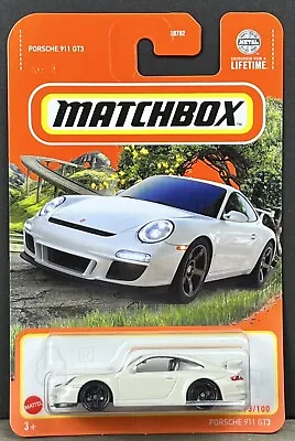 2024 Matchbox Porsche 911 GT3 #73/100 White New • $3