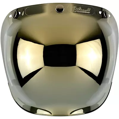 Biltwell Bubble Shield Anti-Fog - Gold Mirror • $29.95