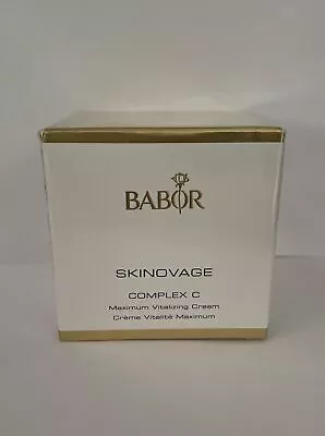 Babor Skinovage Complex C Maximum Vitalizing Cream For Face • $62.50