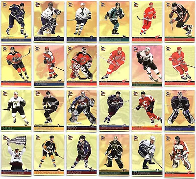 2001-02 MCDONALDS PACIFIC COMPLETE 42 HOCKEY CARD SET LOT + 10 CL Jagr Roy Bure • $7.28