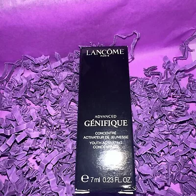 £6.90 • Buy LANCOME Advanced Genifique Youth Activating Concentrate Serum Wrinkle 7ml Travel