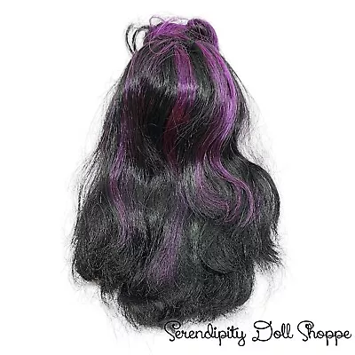 Monster High Create A Monster CAM C.A.M. Vampire Doll Replacement Black Wig • $12.99