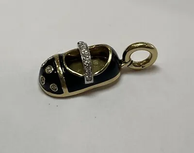 Aaron Basha 18K Yellow Gold Shoe Charm • $1299