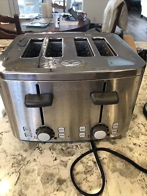 Caphalon Stainless Steel 4 Slice Toaster • $12