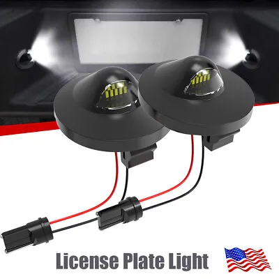 Pair Fit 1991-2004 Ford Ranger LED License Plate Light Bulb Assembly Replacement • $8.38