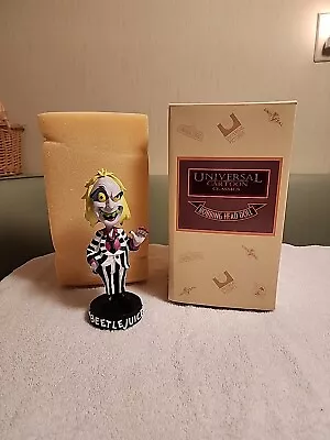 1996 Beetlejuice Bobblehead Resin Figure Bobble Head Nodder Vintage Geffen Film • $99.99