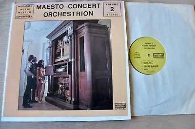 MAESTO CONCERT ORCHESTRION VOLUME 2 LP (1970's) NM USA MECHANICAL INSTRUMENT • $7.38