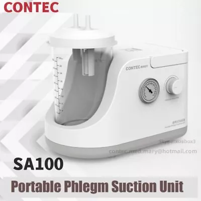 Portable Dental Phlegm Suction Emergency Medical Vacuum Aspirator Device New • $169