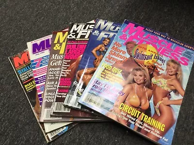 Muscle & Fitness Muscle Media 2000 Lot Of 6 Bodybuilding Magazines!! • $18.99