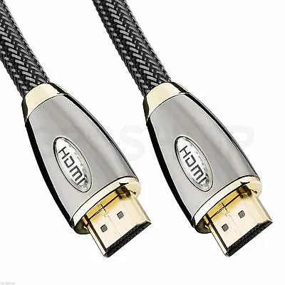 £14.99 • Buy PREMIUM HDMI Cable V2.0 0.5M/1M/1.5M/2M-10M High Speed 4K UltraHD 2160p 3D Lead