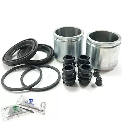 2 Front Brake Caliper Rebuild Repair Kit Piston Fit Rover Mg Zr 2001- Bcr1033gx2 • $47.93