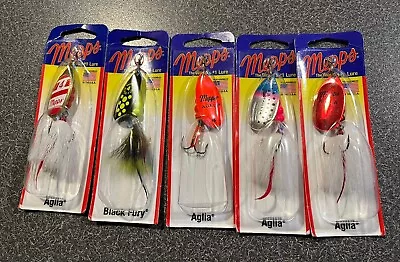 5 New Mepps Size #4 1/3 Oz Spinners Fishing Lures Lot - • $20