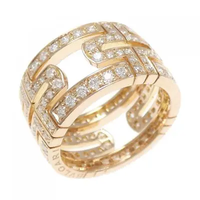 $5067.69 • Buy Authentic BVLGARI Parentesi Large Ring  #260-006-317-2294